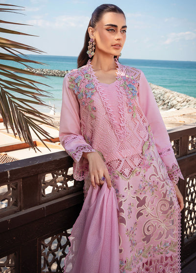 Rang Rasiya Embroidered Lawn Suits Unstitched 3 Piece RR25PS D-11 Natalia