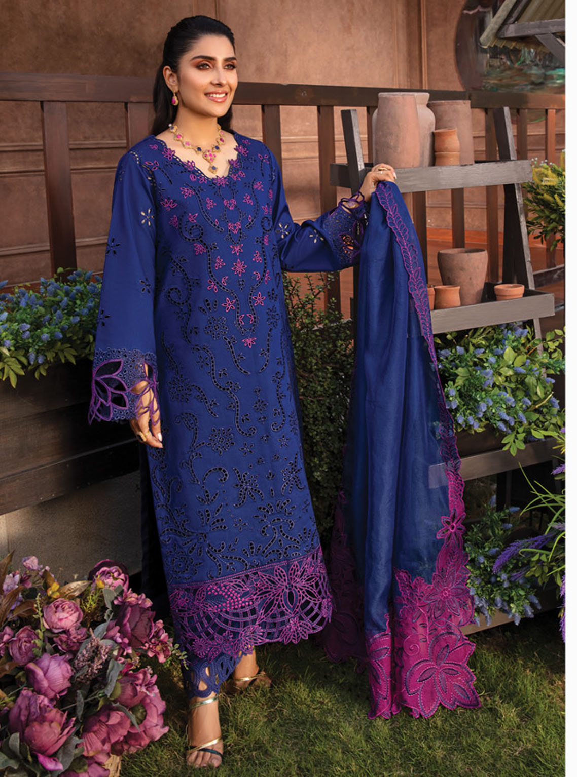 Rang Rasiya Premium Eid Collection 2024 D-04 Zara