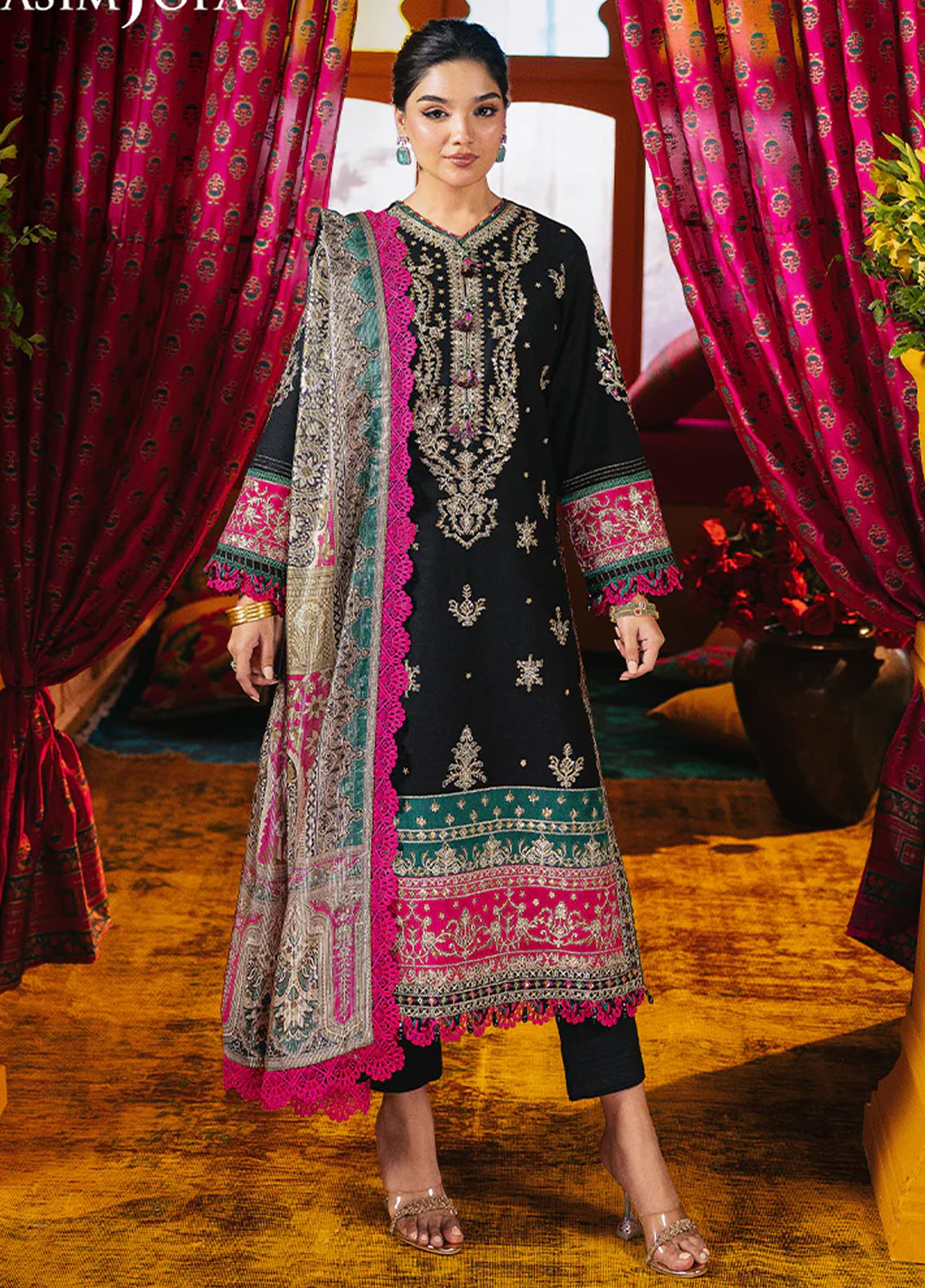 Rania By Asim Jofa Unstitched Festive Collection 2024 AJRA-20