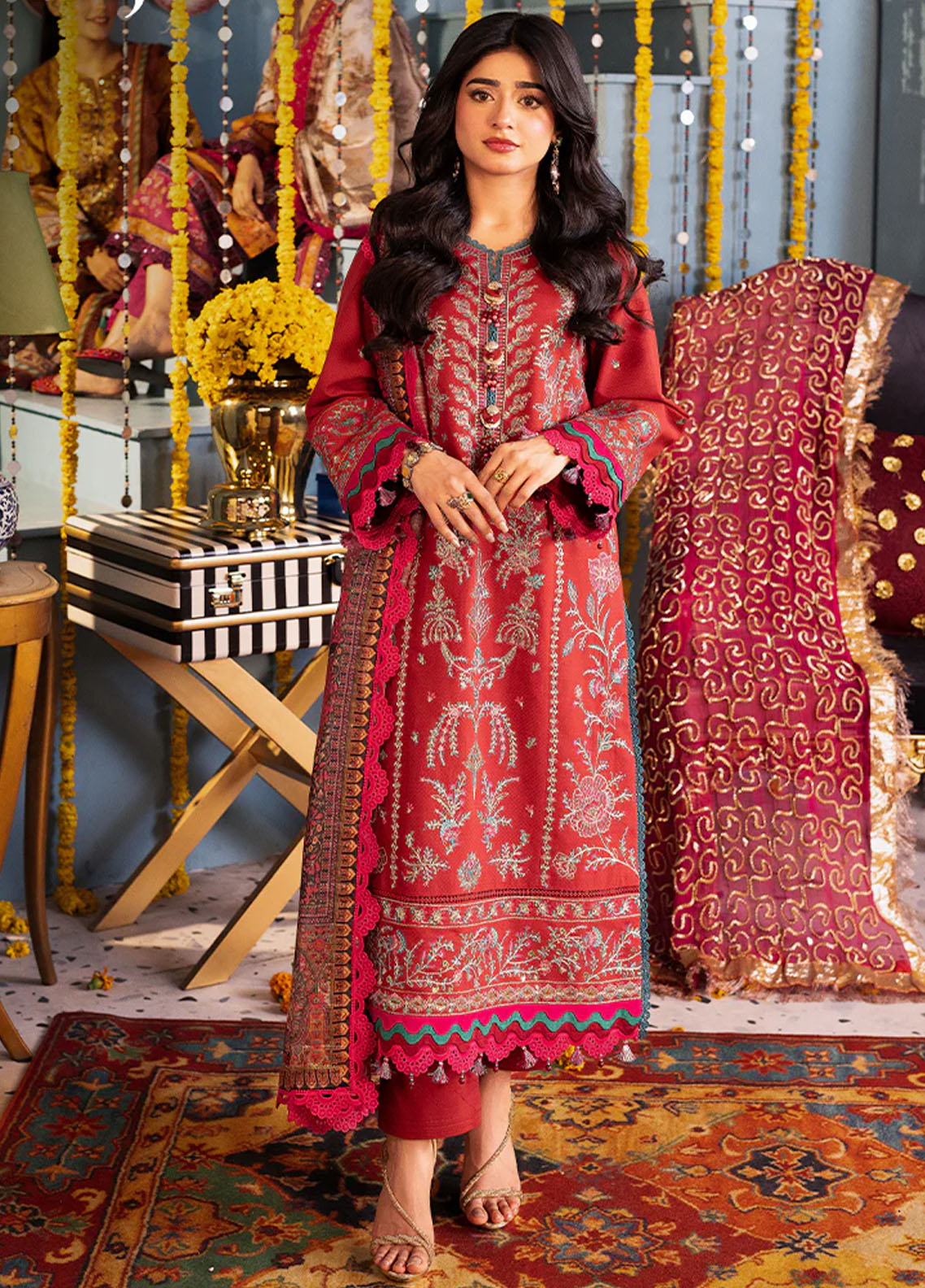 Rania By Asim Jofa Unstitched Festive Collection 2024 AJRA-26