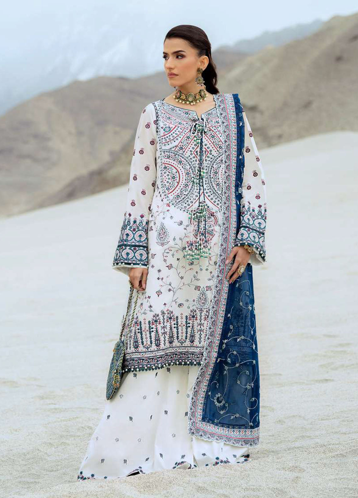 Raqs by Aik Atelier Embroidered Lawn Suits Unstitched 3 Piece AIK25RQ D-02