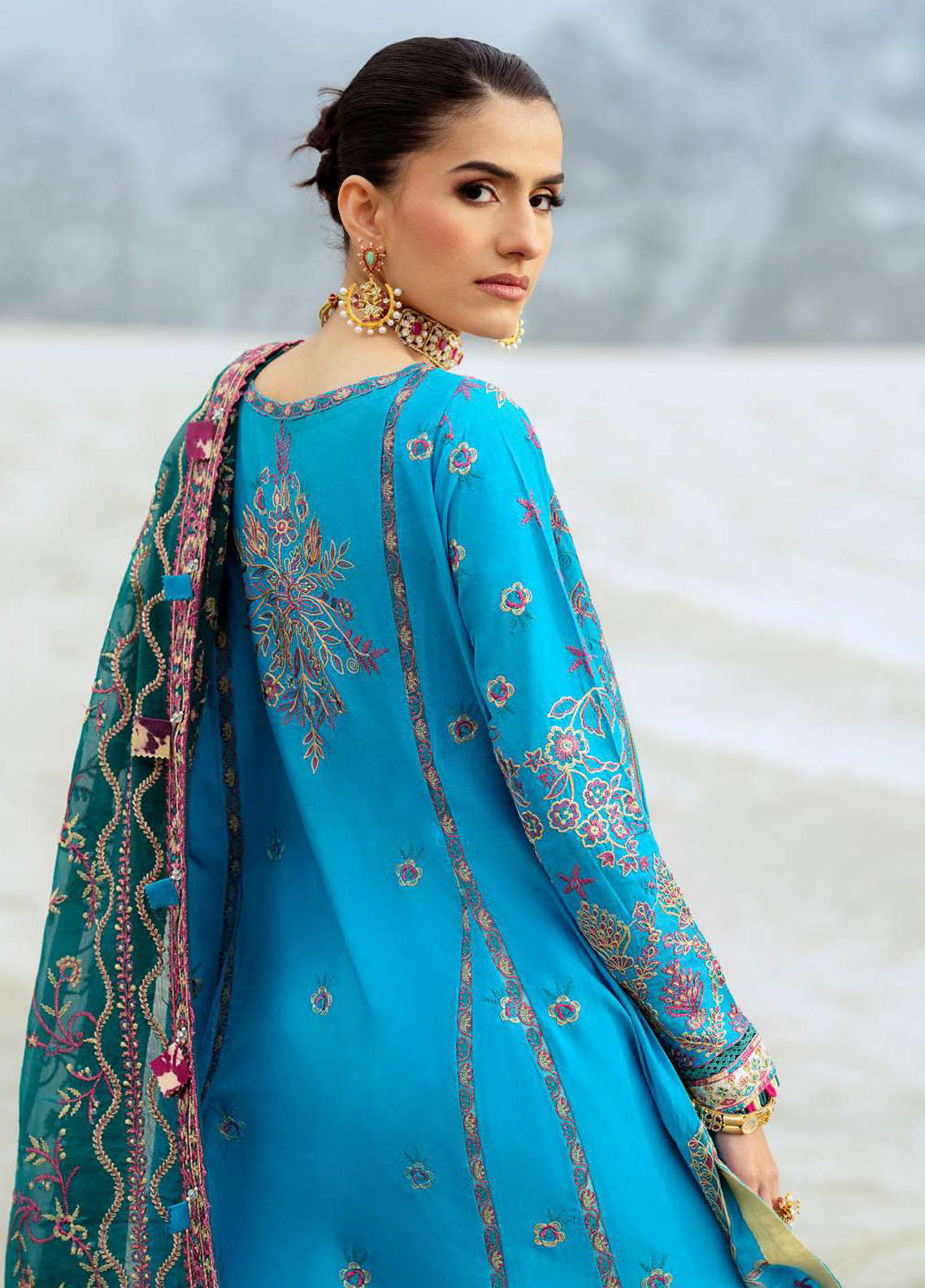 Raqs by Aik Atelier Embroidered Lawn Suits Unstitched 3 Piece AIK25RQ D-05