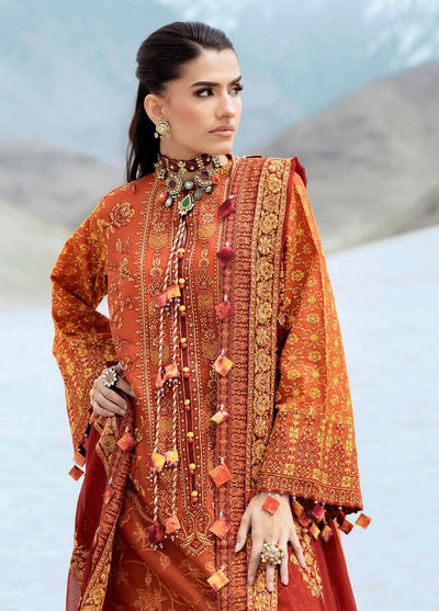 Raqs by Aik Atelier Embroidered Lawn Suits Unstitched 3 Piece AIK25RQ D-07
