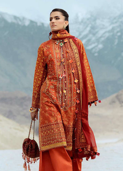 Raqs by Aik Atelier Embroidered Lawn Suits Unstitched 3 Piece AIK25RQ D-07