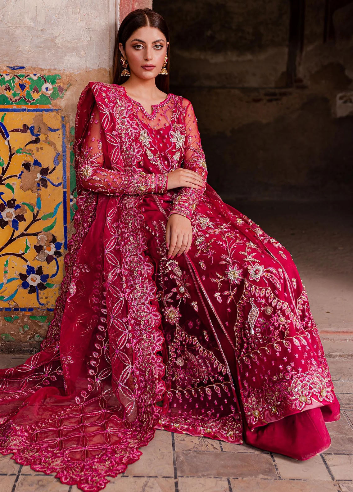 Reem By Zoya & Fatima Unstitched Festive Collection 2023 Resha