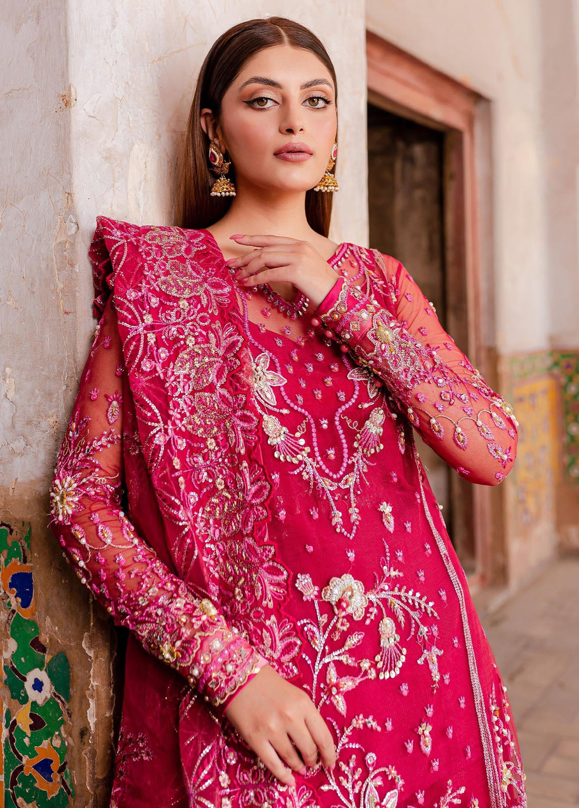 Reem By Zoya & Fatima Unstitched Festive Collection 2023 Resha