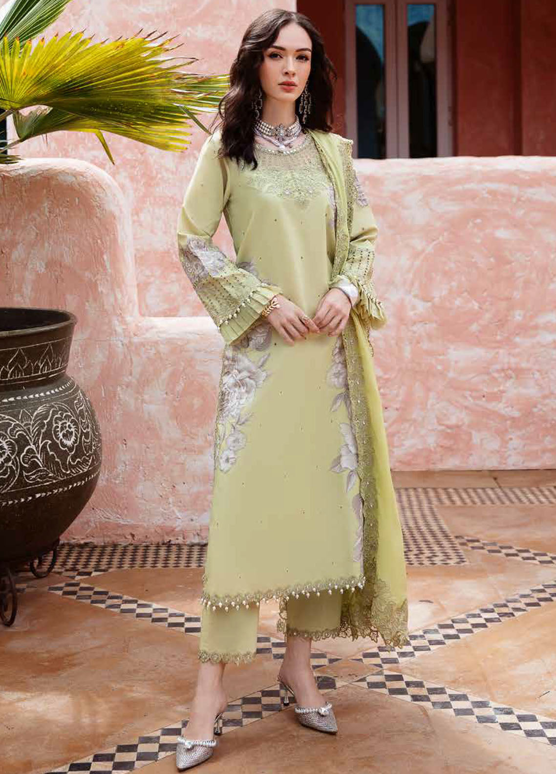 Reem by Charizma Embroidered Lawn Suits Unstitched 3 Piece RMS-08