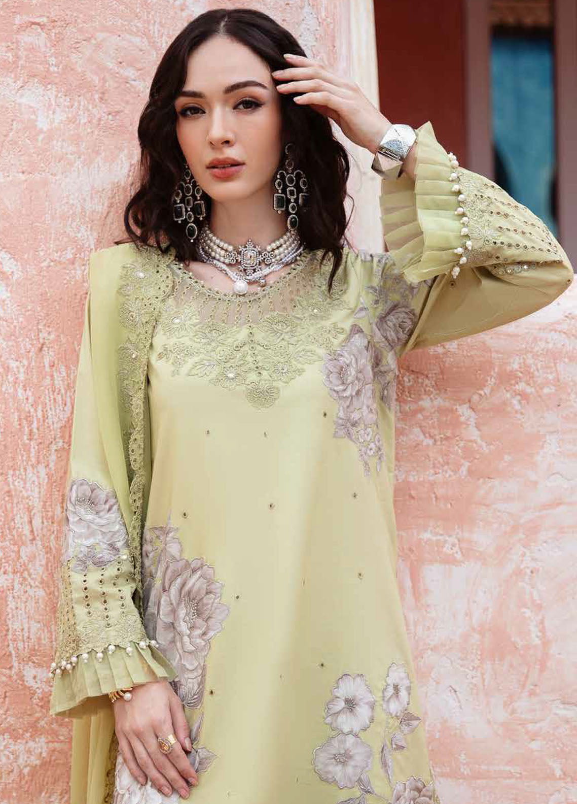 Reem by Charizma Embroidered Lawn Suits Unstitched 3 Piece RMS-08