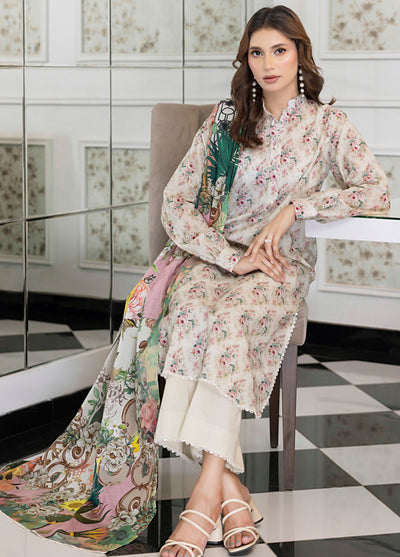 Regalia Textiles Digital Printed Lawn Suits Unstitched 3 Piece RGT25S19 D-07