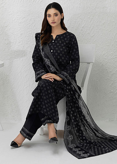 Regalia Textiles Printed Lawn Suits Unstitched 3 Piece RGT25BW D-03