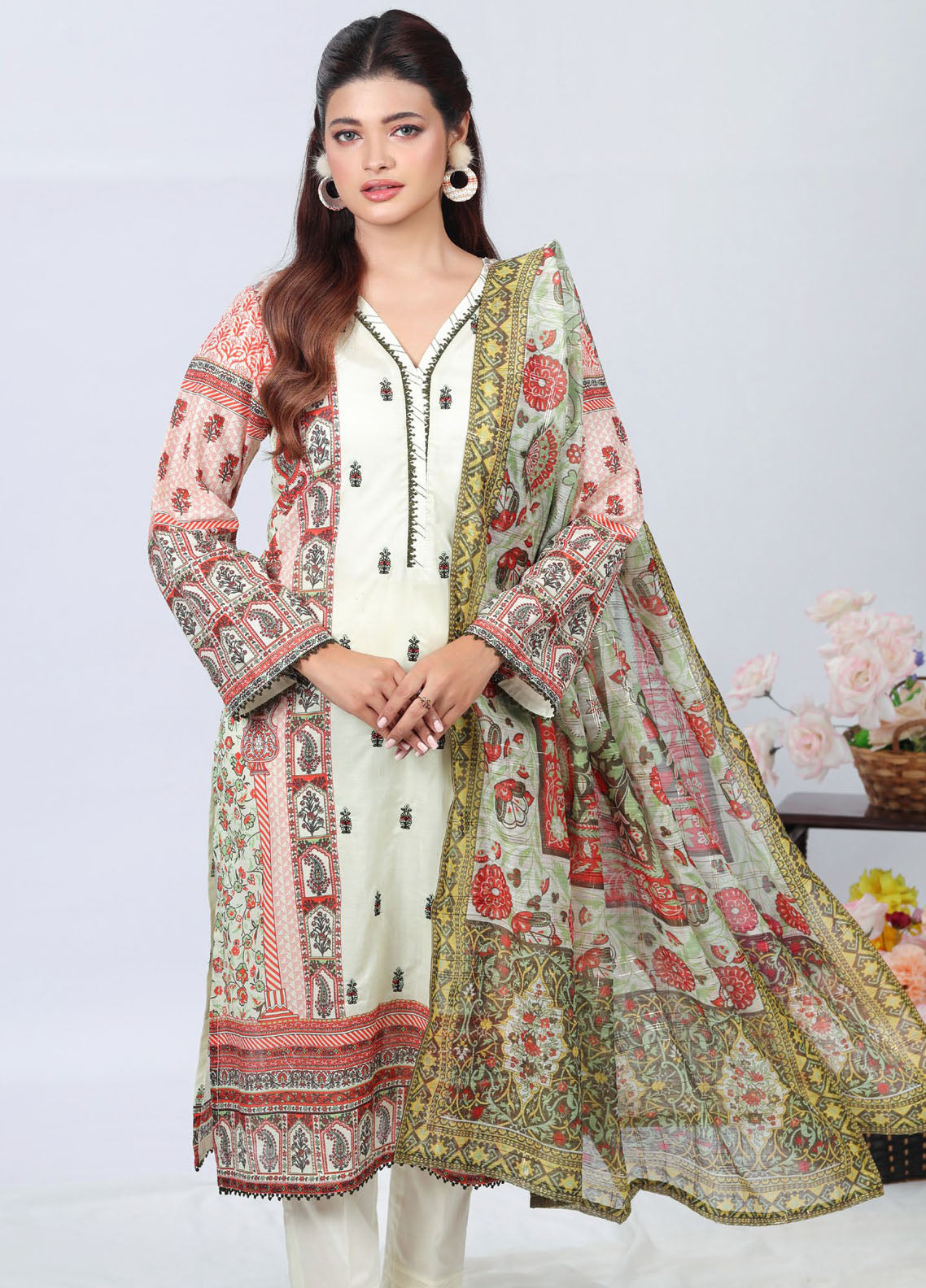 Regalia by Gul Ahmed Unstitched Summer Collection 2024 RGF-32038