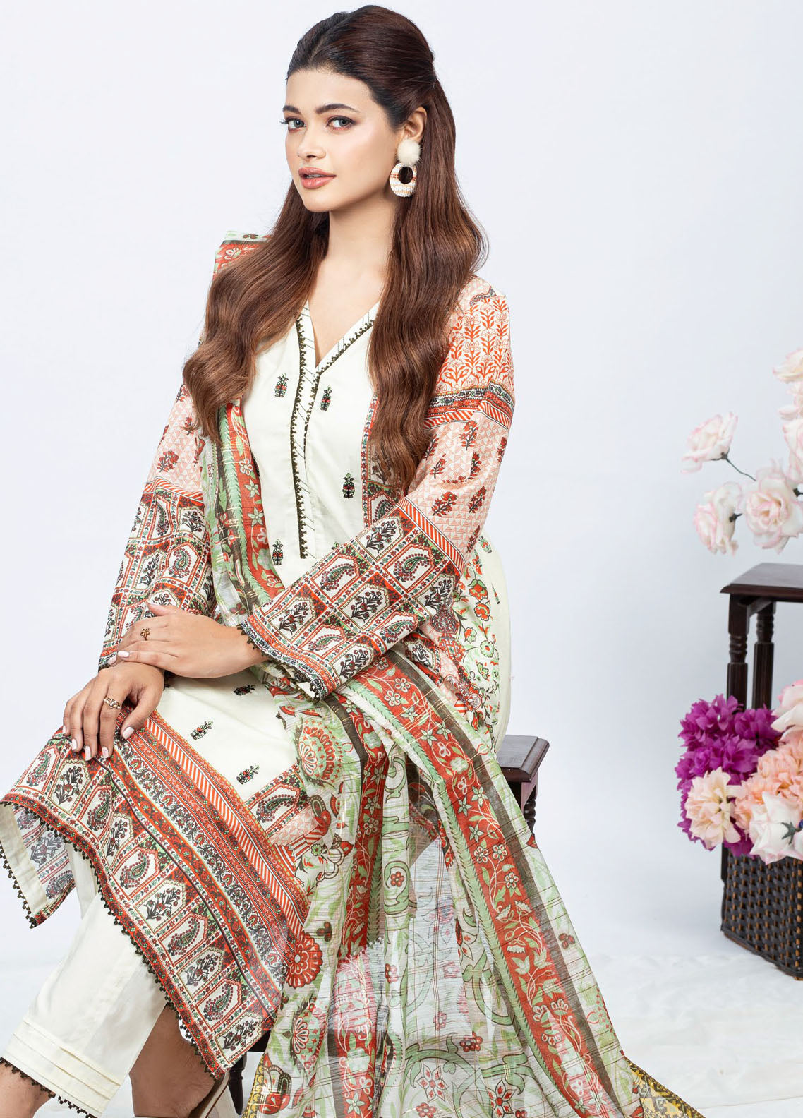 Regalia by Gul Ahmed Unstitched Summer Collection 2024 RGF-32038