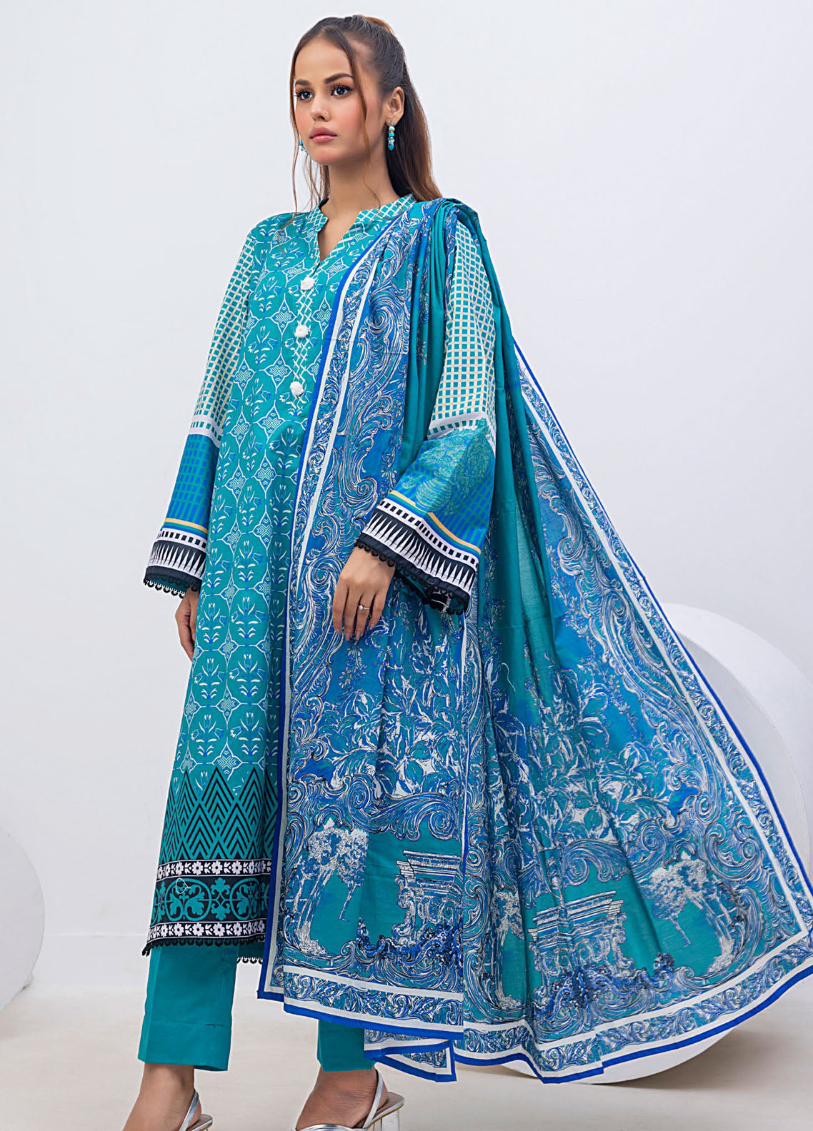 Regalia by Gul Ahmed Unstitched Summer Collection 2024 RG-32155