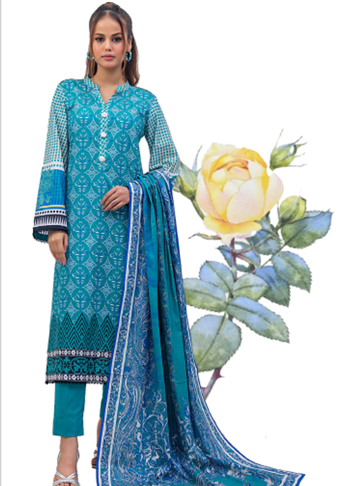 Regalia by Gul Ahmed Unstitched Summer Collection 2024 RG-32155