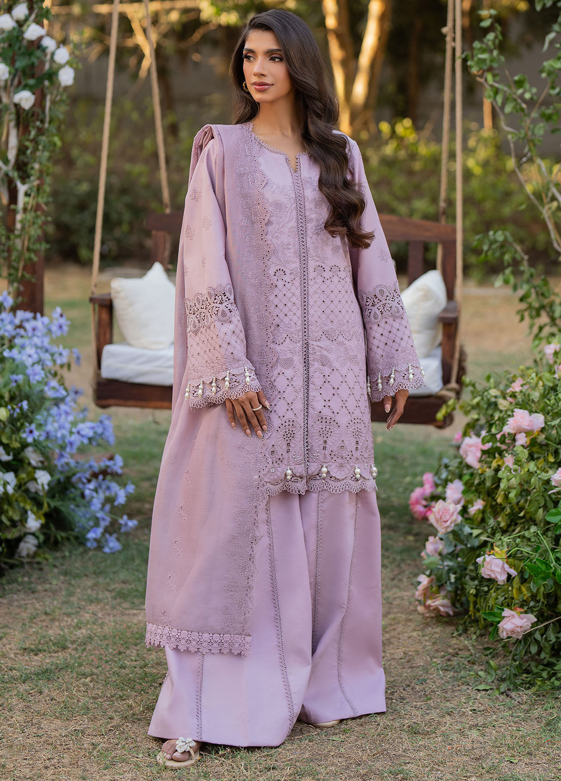 Reveerie by Florent Chikankari Lawn Suits Unstitched 3 Piece FL-5B