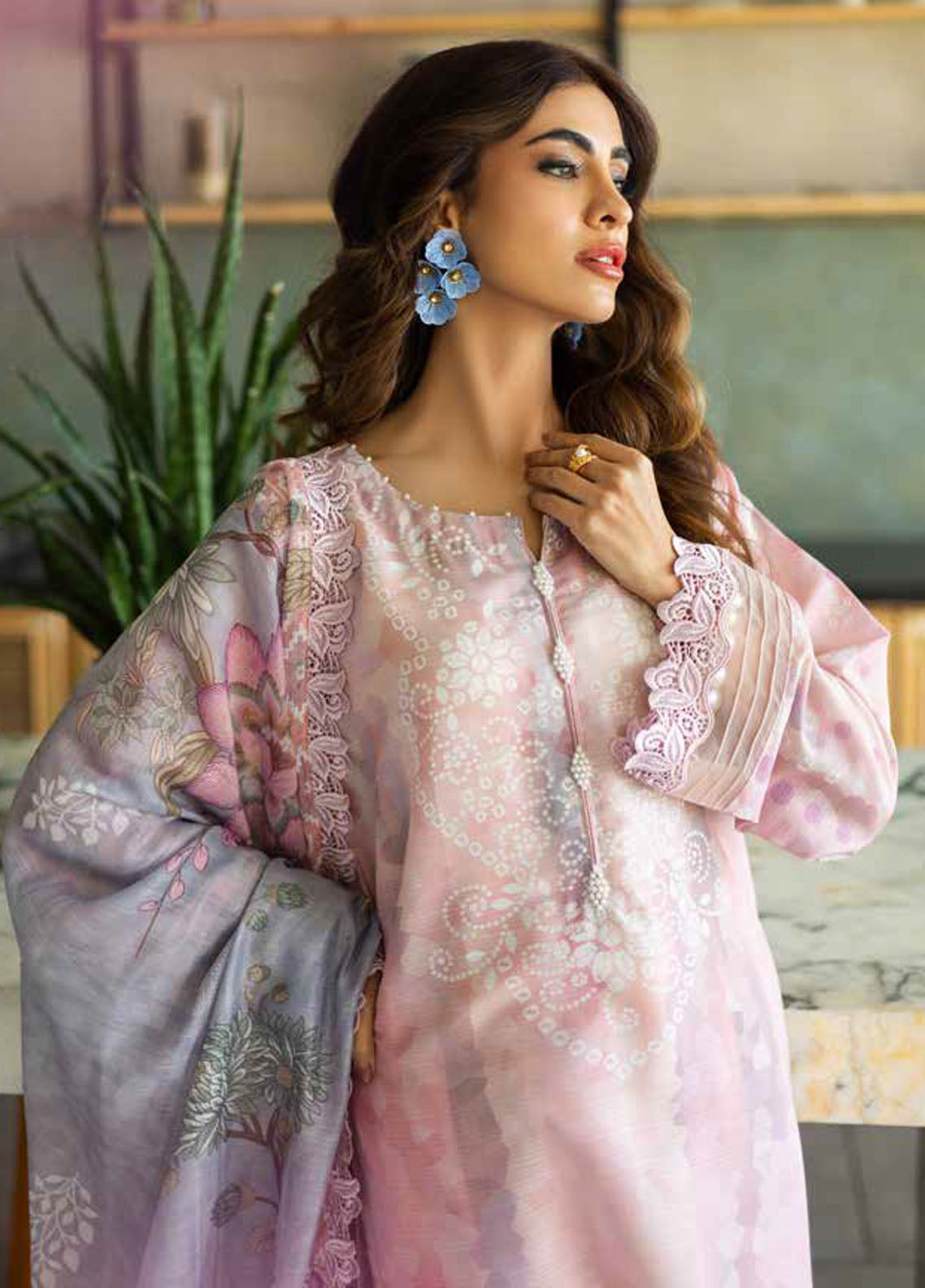 Aafreen by Riaz Arts Unstitched Lawn Doria Collection 2025 AF-159