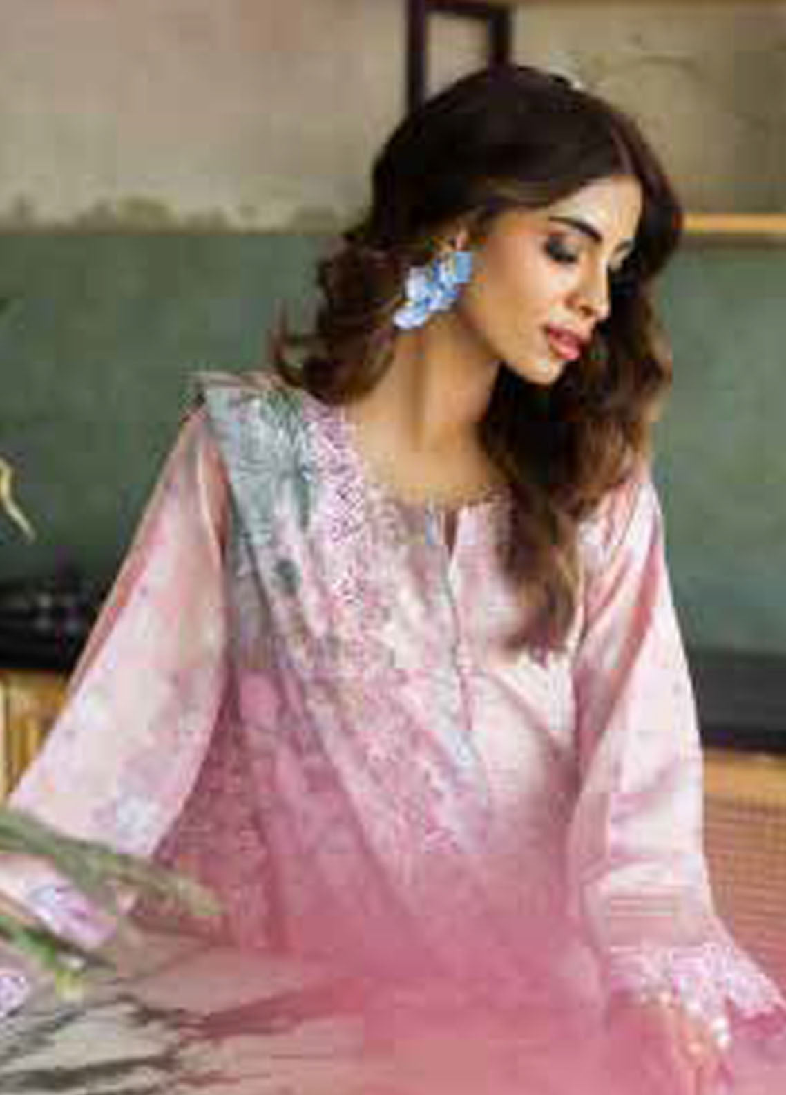 Aafreen by Riaz Arts Unstitched Lawn Doria Collection 2025 AF-159