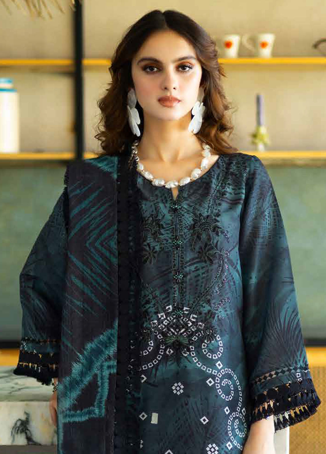 Aafreen by Riaz Arts Unstitched Lawn Doria Collection 2025 AF-161