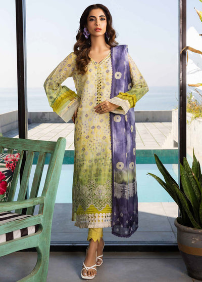 Aafreen by Riaz Arts Unstitched Lawn Doria Collection 2025 AF-165