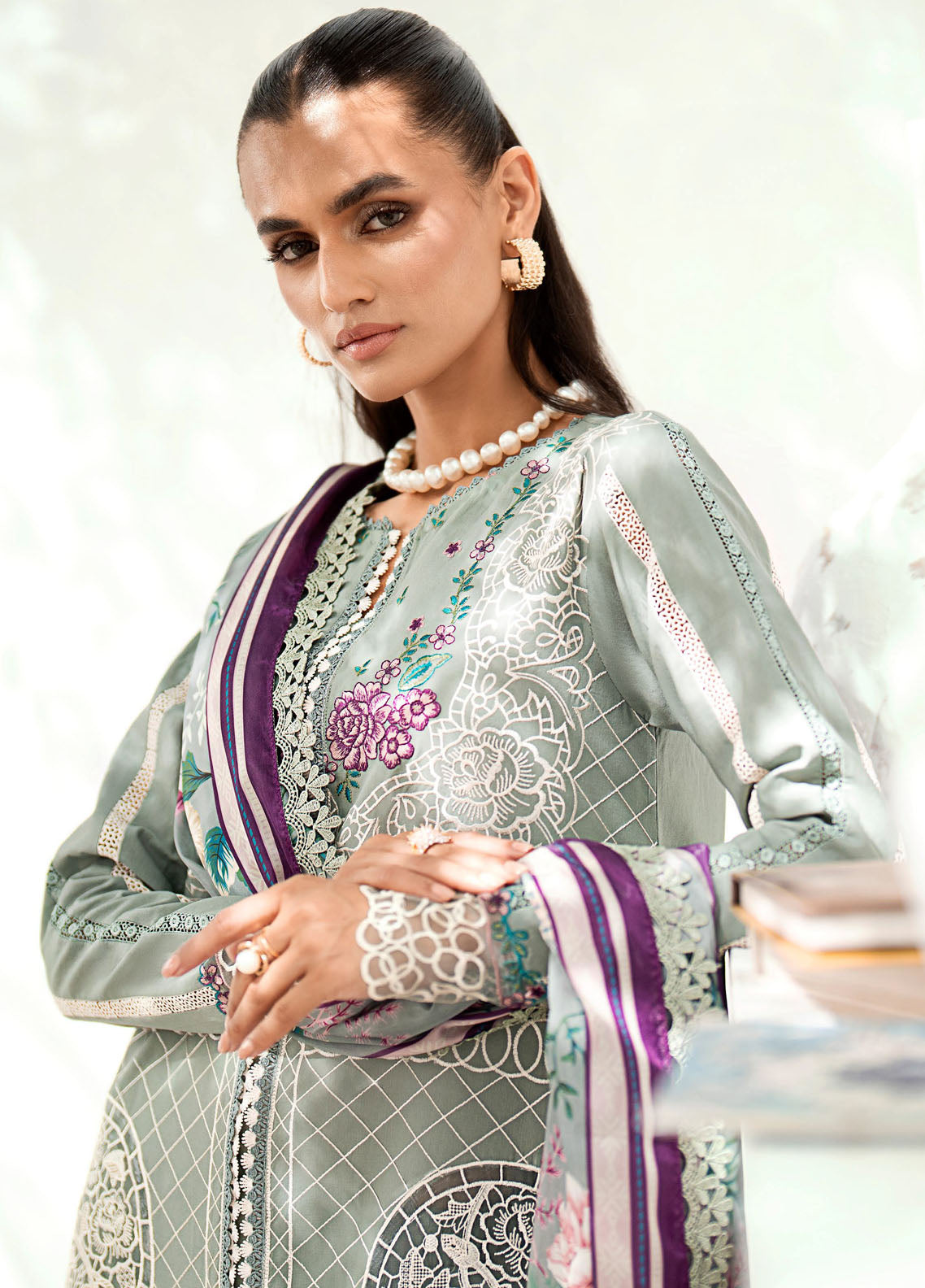 Riwaayat By Bin Ilyas Unstitched Spring Summer Collection 2024 307 A