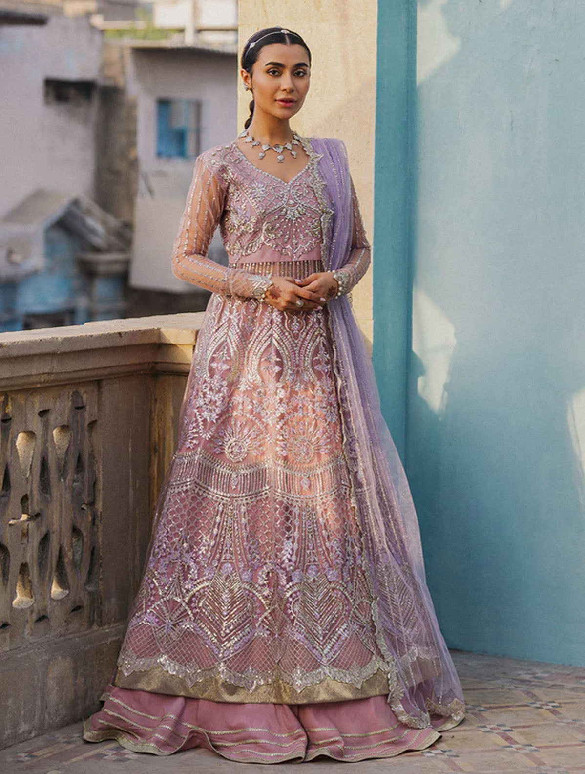 Roheenaz Pheli Si Muhabbat Wedding Unstitched Collection 2024 Amyra