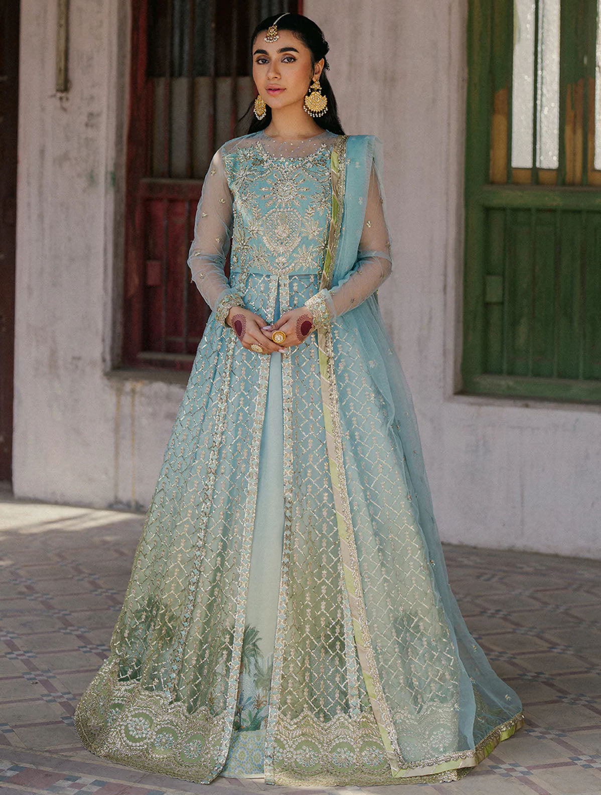 Roheenaz Pheli Si Muhabbat Wedding Unstitched Collection 2024 Saba