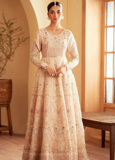 Romansiyyah By Emaan Adeel Embroidered Organza Suit Unstitched 3 Piece EA24R Faatin - Formal Collection