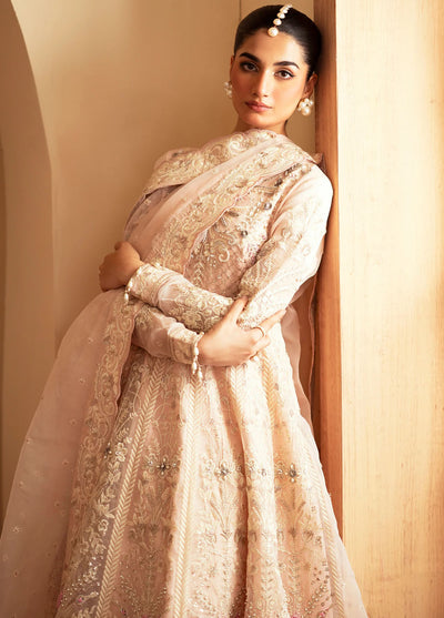 Romansiyyah By Emaan Adeel Embroidered Organza Suit Unstitched 3 Piece EA24R Faatin - Formal Collection