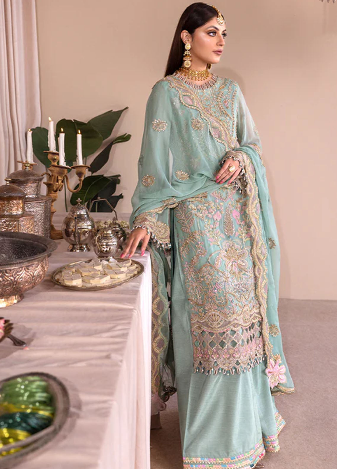 Romansiyyah By Emaan Adeel Luxury Formals Collection 2023 Dalilah