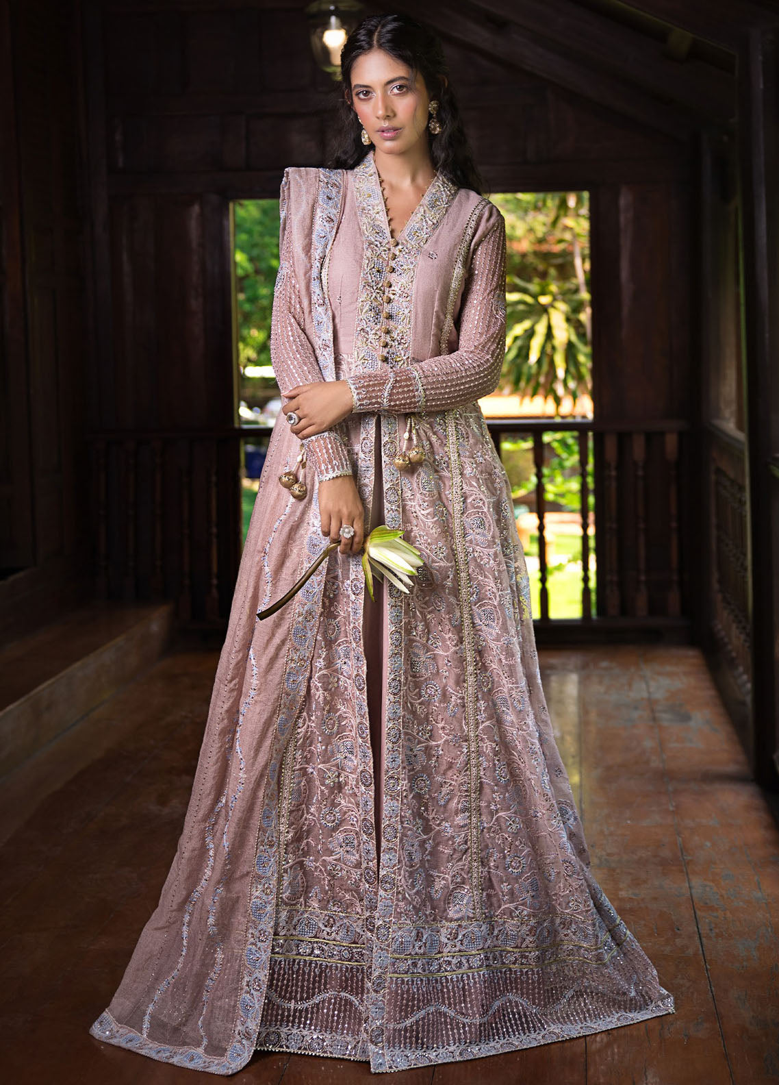 Roohi By Mushq Unstitched Luxury Collection 2024 Janvi