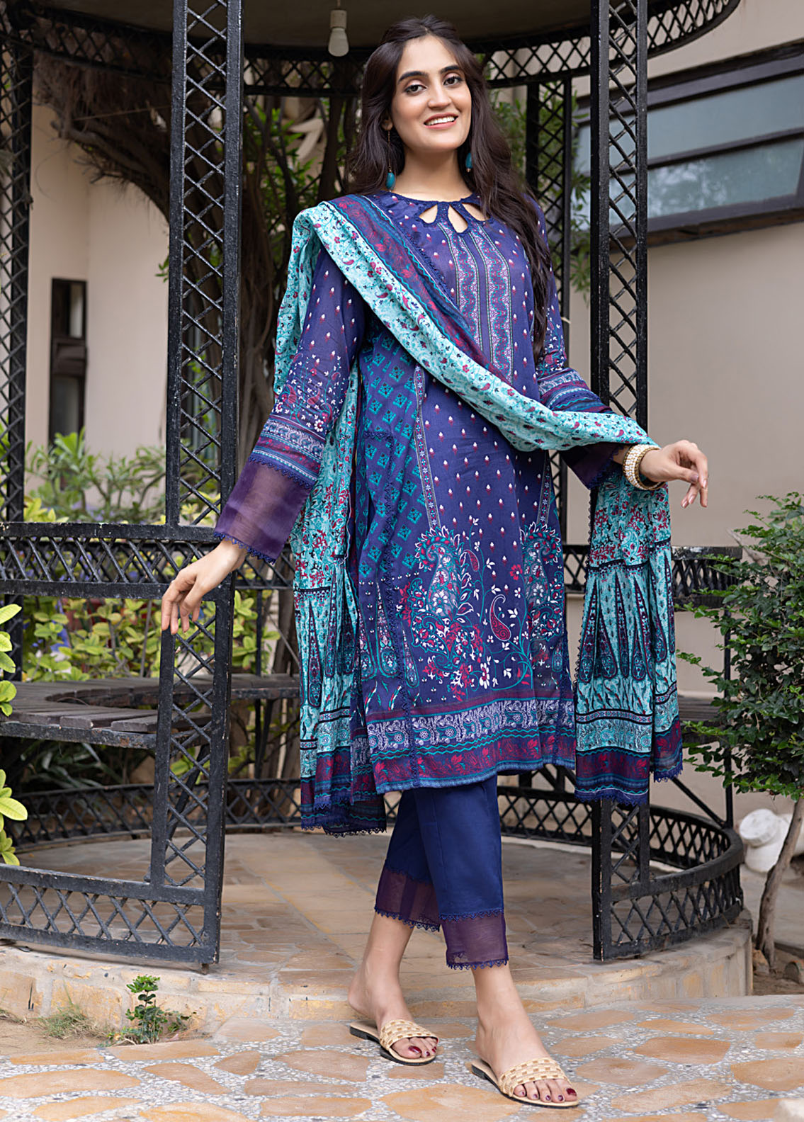 Salina By Regalia Textile Printed Lawn Suits Unstitched 3 Piece RGT24SS SS-4