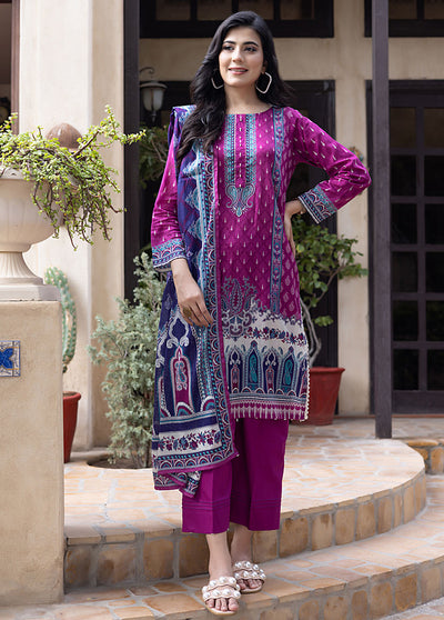 Salina By Regalia Textile Printed Lawn Suits Unstitched 3 Piece RGT24SS SS-5