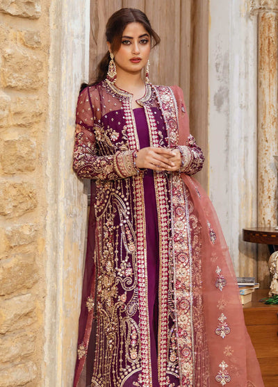 Sajal by Serene Premium Unstitched Bridal Collection 2024 SP24SJ SB-34 Nazakat