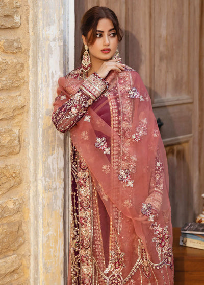 Sajal by Serene Premium Unstitched Bridal Collection 2024 SP24SJ SB-34 Nazakat