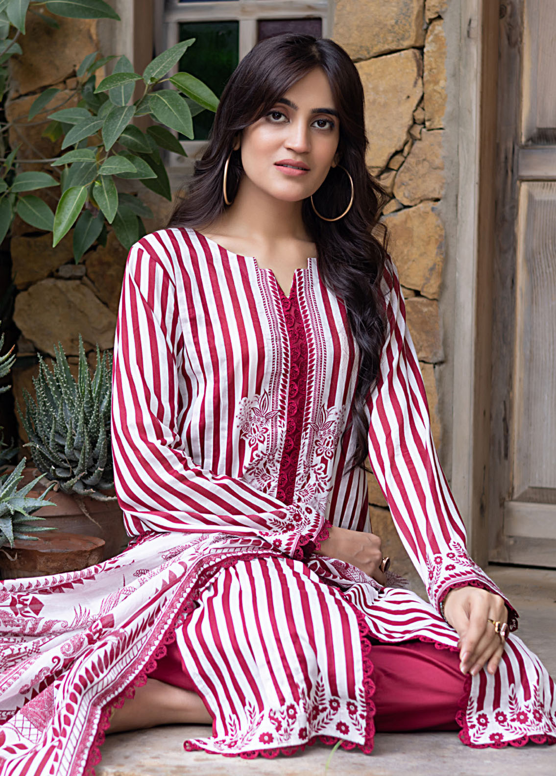 Salina By Regalia Textile Printed Lawn Suits Unstitched 3 Piece RGT24SS SS-2