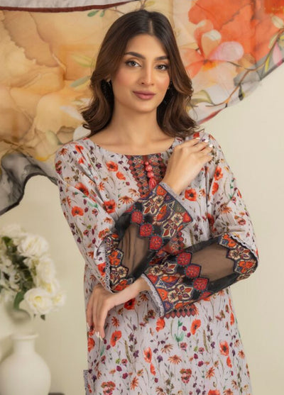 Salina By Regalia Printed Cotton Suit Unstitched 3 Piece RGT24SS3SPC3-4 - Mid Summer Collection