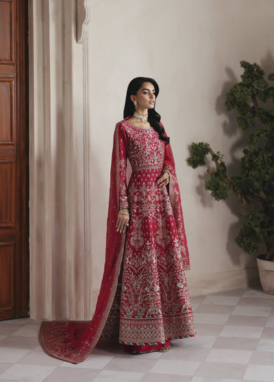 Serica by Gulaal Unstitched Raw Silk Embroidered Suits 3 Piece GL25URC D-SD10 Serosia - Winter Collection