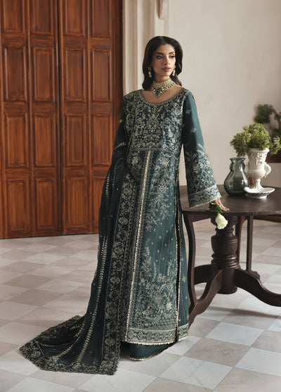 Serica by Gulaal Unstitched Raw Silk Embroidered Suits 3 Piece GL25URC D-SD12 Seraphine - Winter Collection