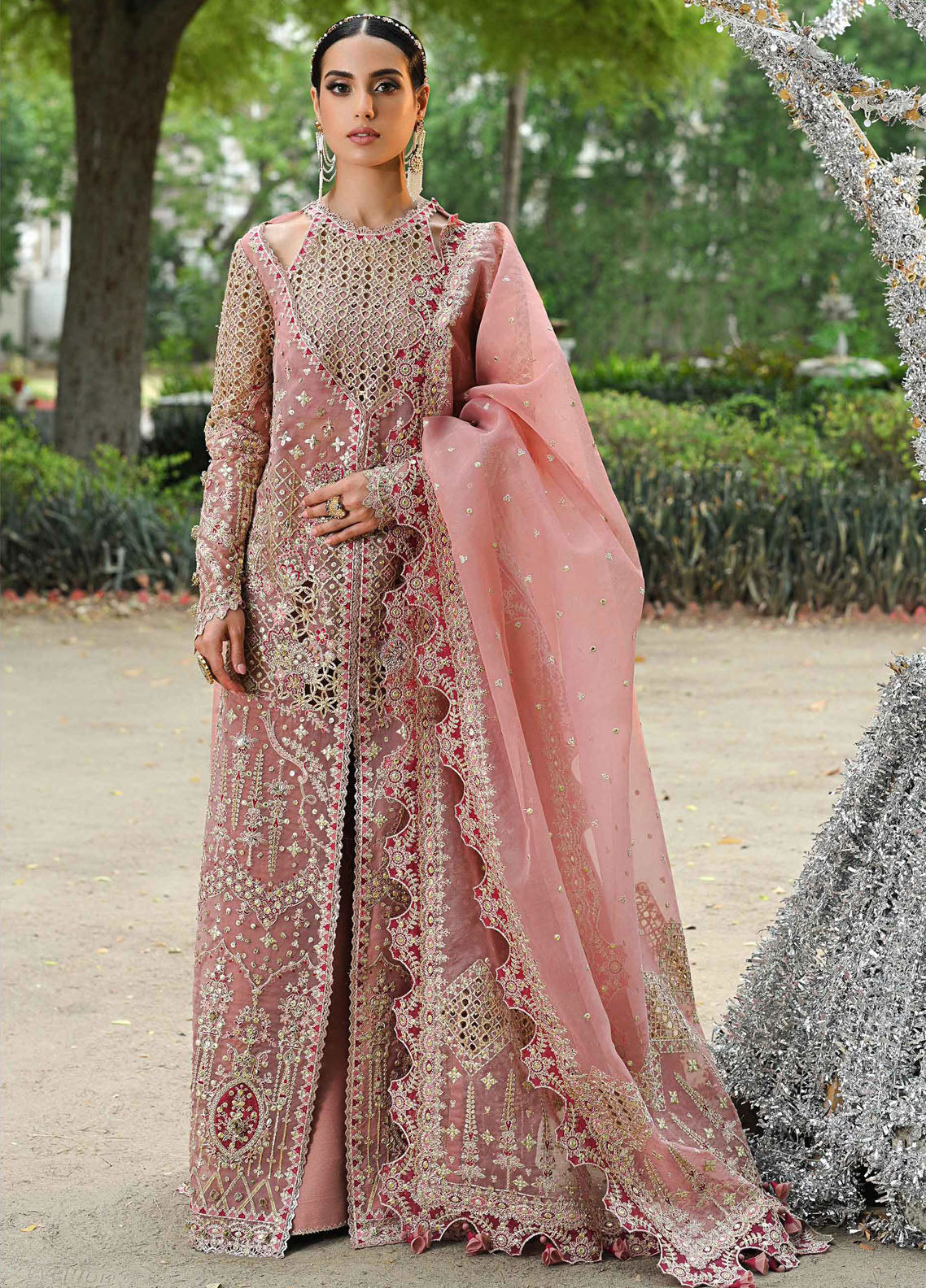 Singhar By Qalamkar Unstitched Wedding Formals Collection 2024 RF-02 Saleha