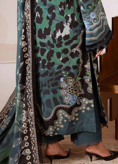 Signature Prints by Nureh Unstitched Printed Marina with wool shawl Suits 3 Piece NU25PW SP-183 - Winter Collection