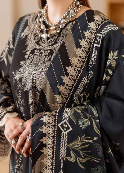 Signature Prints by Nureh Unstitched Printed Marina with wool shawl Suits 3 Piece NU25PW SP-186 - Winter Collection