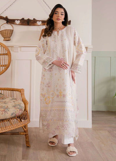 Summer Lines by Neeshay Embroidered Lawn Suits Unstitched 3 Piece NSH25SL Bloom Theory
