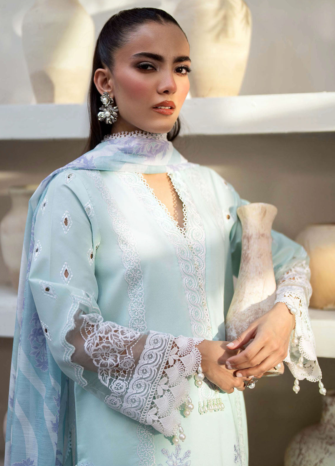 Saad Shaikh Luxury Eid Lawn Collection 2024 Meraki