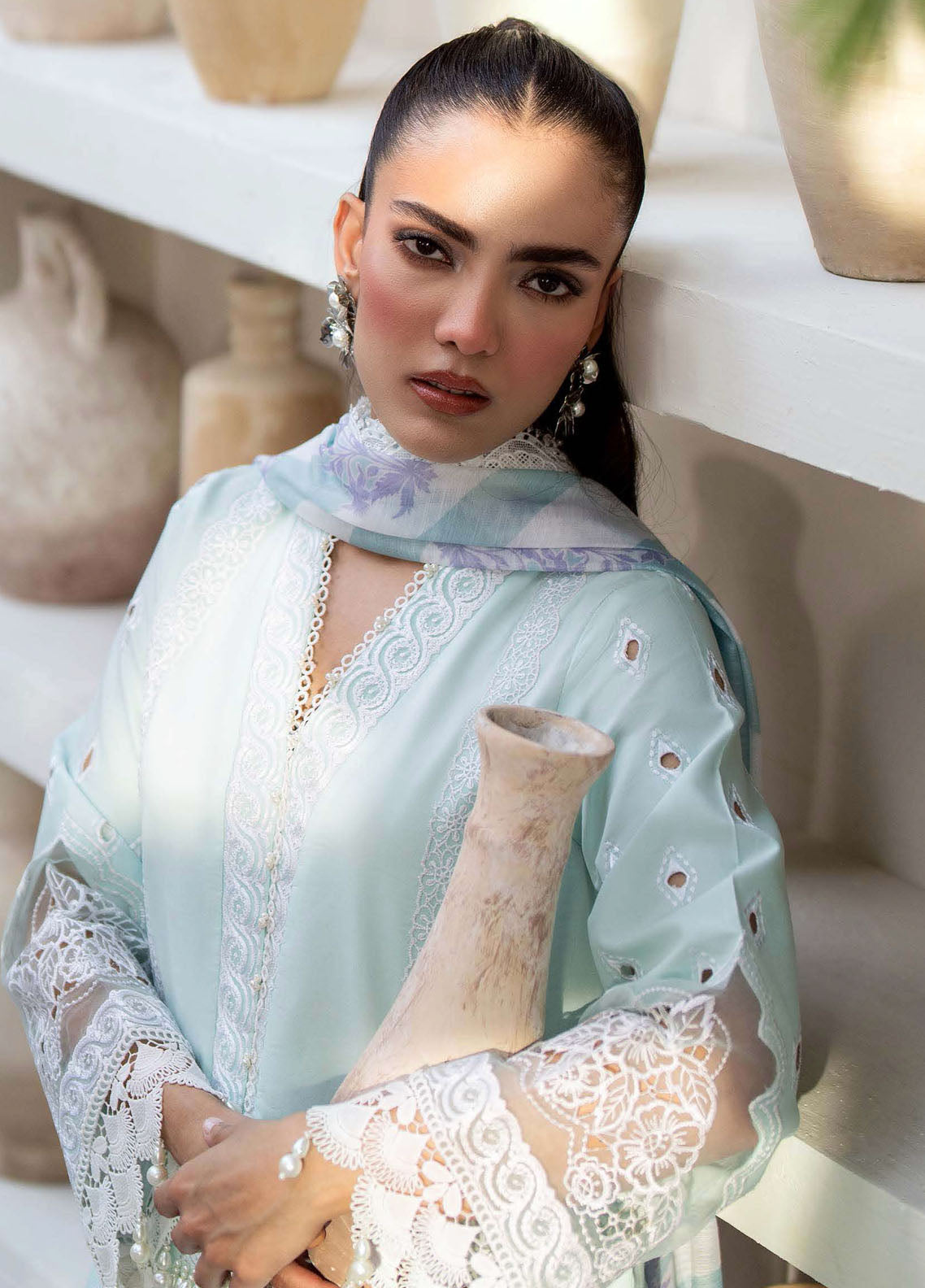 Saad Shaikh Luxury Eid Lawn Collection 2024 Meraki