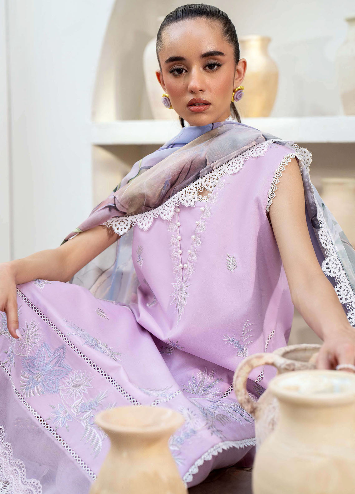 Saad Shaikh Luxury Eid Lawn Collection 2024 Mohagni