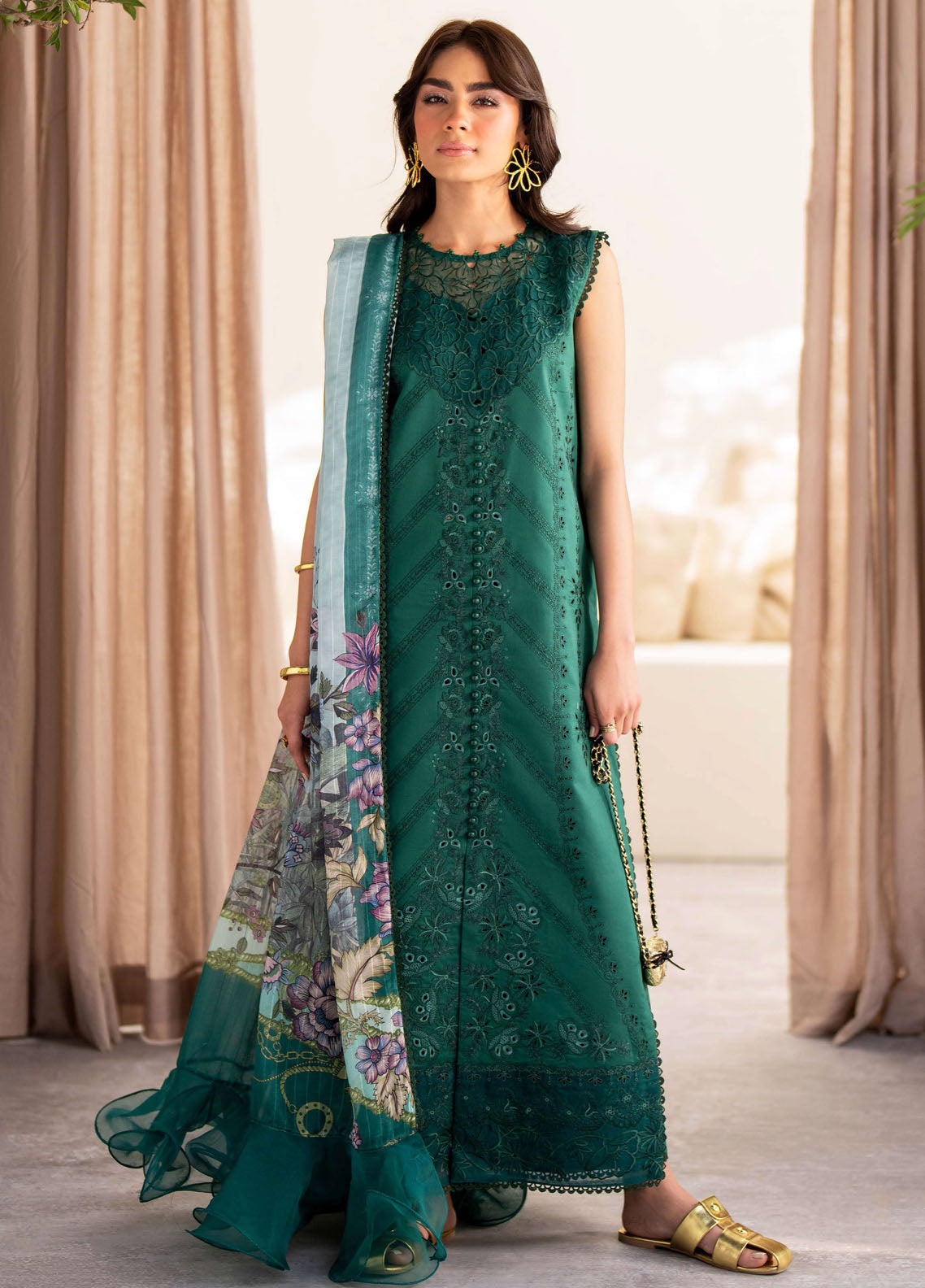 Saad Shaikh Luxury Eid Lawn Collection 2024 Petal