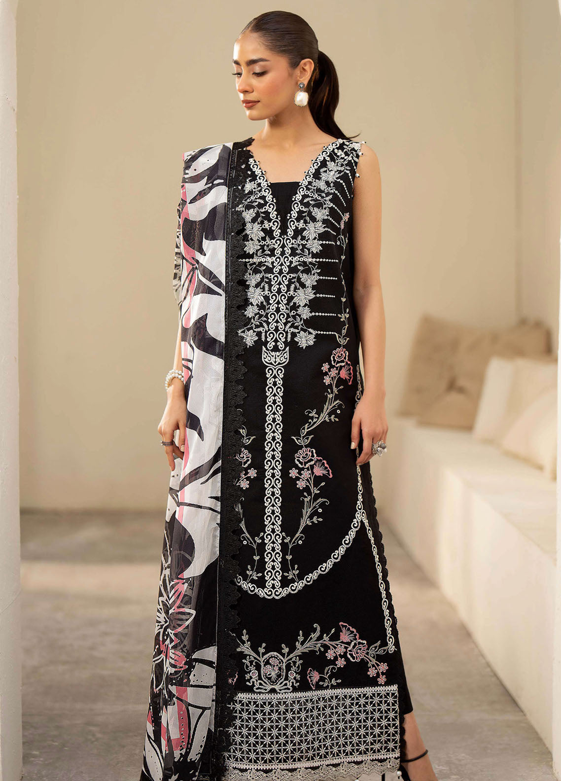 Saad Shaikh Luxury Eid Lawn Collection 2024 Siyaan