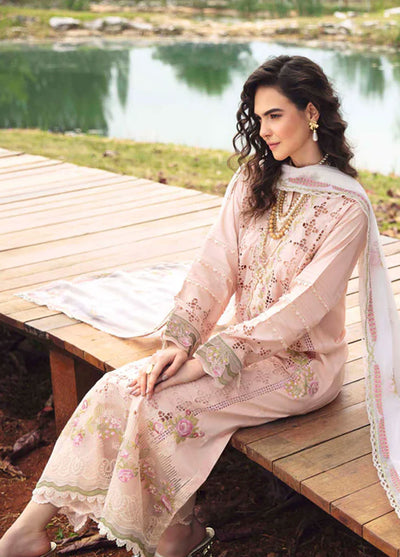 Sable Vogue Luxury Lawn Collection 2024 SL-03-24 Asmara