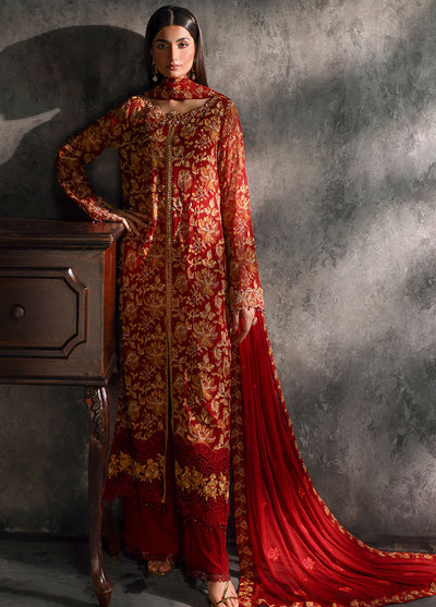 Sage By Rajbari Unstitched Formal Edit 2024 D-07 Rouge