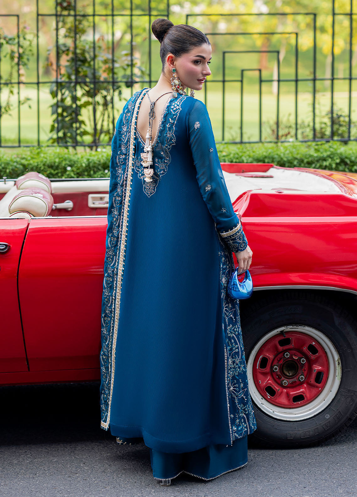 Sahane Embroidered Chiffon Suits Unstitched 3 Piece CT 25008 Breeze
